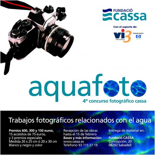   Concurso Fotografia 4 concurso fotogrfico AQUAFOTO  - Todo en Fotografia .NET