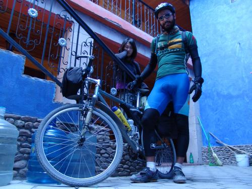 Fotografia de frances - Galeria Fotografica: Batopilas el lugar donde Dios quiere vivir - Foto: Ciclista extremo