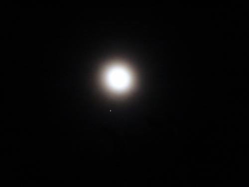 Fotografia de frances - Galeria Fotografica: luna - Foto: luna y estrella