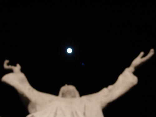 Fotografia de frances - Galeria Fotografica: luna - Foto: luna, estrella y cristo rey