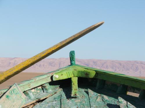 Fotografia de Marcos Osorio - Galeria Fotografica: Tnez - Foto: Navegar por el lago salado