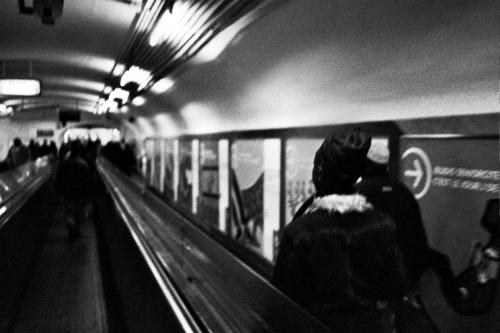 Fotografia de Jose Castro - Galeria Fotografica: Blanco y Negro - Foto: Metro de Paris
