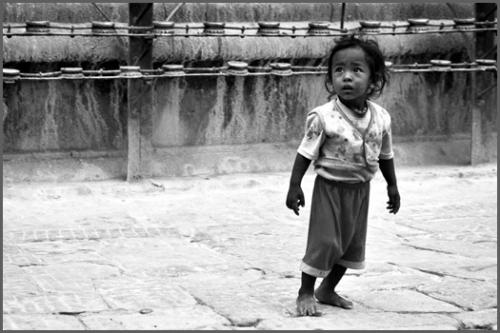 Fotografia de Jose Castro - Galeria Fotografica: Blanco y Negro - Foto: Nia en Kathmandu