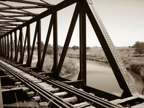 Fotografia de gustavo ponce - Galeria Fotografica: los buenos tiempos - Foto: el puente sobre el rio