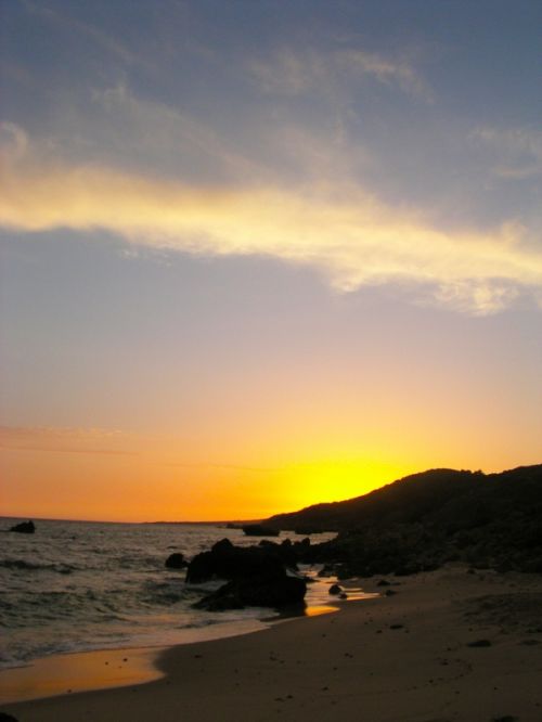 Fotografia de javier morales - Galeria Fotografica: paisajes e inslitas - Foto: PLAYA SECRETA 2008