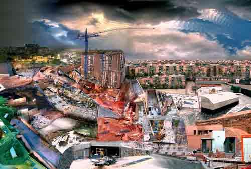 Fotografia de Dani Marin - Galeria Fotografica: Urban Sensation - Foto: Proceso de construccion de un parquing