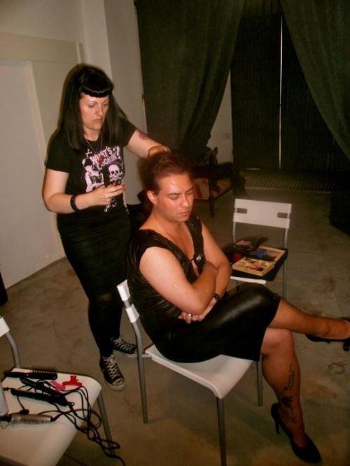 Fotografia de Princessa - Galeria Fotografica: Making off 80s - Foto: 