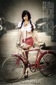 Fotos de Jorge Ogalla -  Foto: EDITORIAL  Moda - La bicicleta de Ayana