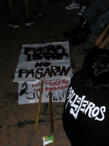 Fotografia de Sin Nombre - Galeria Fotografica: Marcha Cromagnon - Foto: Callejeros en el cuerpo