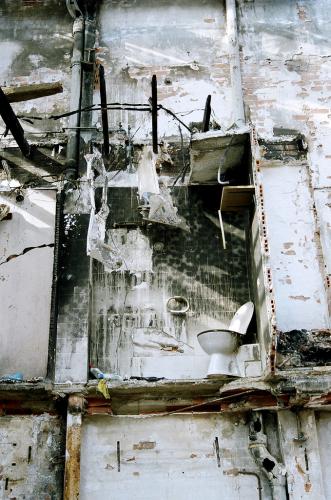 Fotografia de Gerard Girbes - Galeria Fotografica: Momentos urbanos de Barcelona (1 de 2) - Foto: Poblenou, destruccin de la memoria