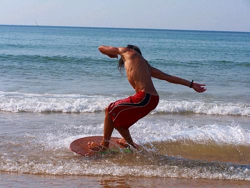 Fotografia de Cayetana - Galeria Fotografica: seleccin varias - Foto: skimboard