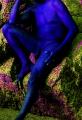Fotos de fotografias aguador -  Foto: disfrutando de la naturaleza - hombre azul