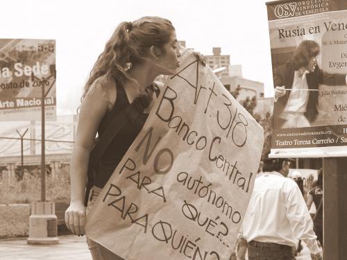 Fotografia de Fernando - Galeria Fotografica: Manifestaciones en Venezuela - Foto: Juventud