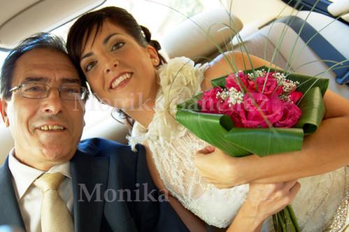 Fotografia de Monika Sanchea Fotgrafa - Galeria Fotografica: REPORTAJE BODA - Foto: 05- con el padrino