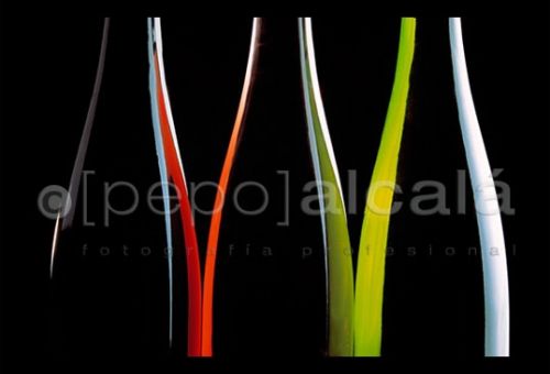 Fotografia de Pepo Alcal - Galeria Fotografica: bodegones de estudio - Foto: botellas de vino