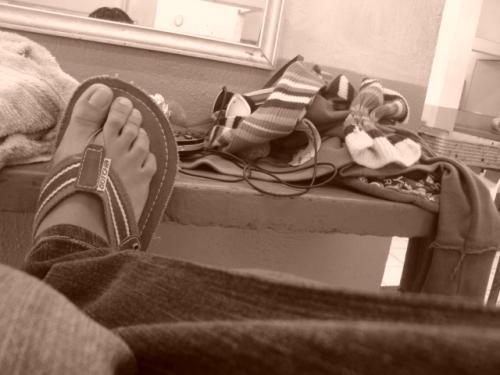 Fotografia de ru - Galeria Fotografica: whatever - Foto: mi pie, mi desorden