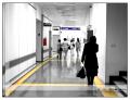 Fotos de A . M . Irazabal -  Foto: Hospital - pasillos y más pasillos