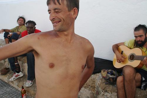 Fotografia de alfonso jimenez - Galeria Fotografica: flamenco en la calle . Cadiz junio 2006 - Foto: 