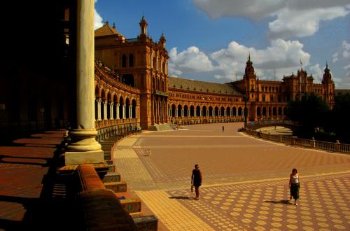 Fotografia de Fotografia Antonio Robredo - Galeria Fotografica: Sevilla - Foto: Plaza Espa�a