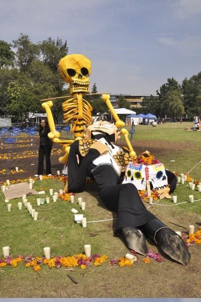 Fotografia de gattostock - Galeria Fotografica: Fiesta de Muertos en Mxico d.f. - Foto: Fiesta de muertos en Mexico d.f.