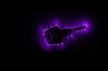 Fotografia de escarabajo project - Galeria Fotografica: kirlian project - Foto: llave