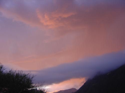 Fotografia de  - Galeria Fotografica: MAJESTUOSIDAD DE NATURA - Foto: Nubes Rosadas