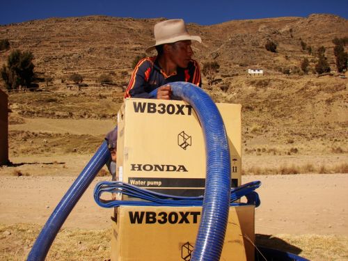 Fotografia de Boristofeles - Galeria Fotografica: Nature - Foto: Entrega de motobombas