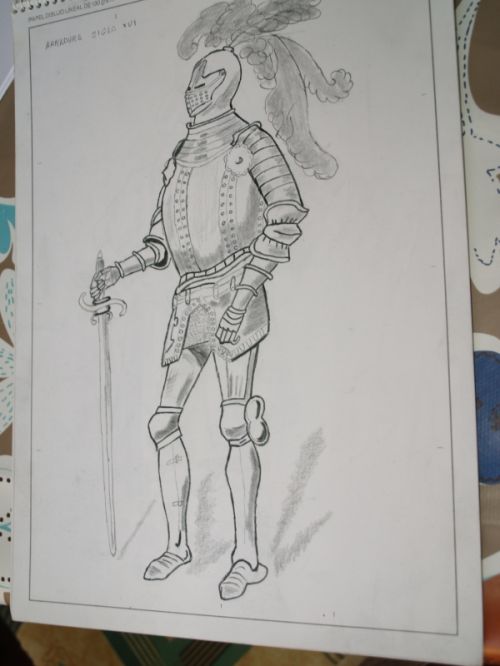 Fotografia de torresgranero - Galeria Fotografica: A  Lapiz - Foto: Guerrero Medieval