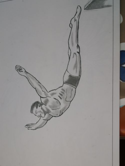 Fotografia de torresgranero - Galeria Fotografica: A  Lapiz - Foto: Natacion