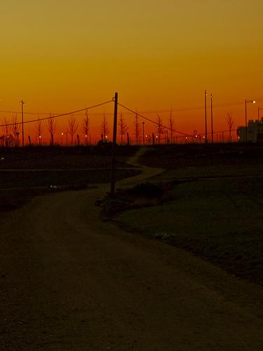 Fotografia de Santi P.A. - Galeria Fotografica: Atardeceres - Foto: Camino oculto hacia el infierno