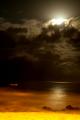 Fotos de Claudio Sepúlveda A. -  Foto: paisajes nocturno - playa mar y luna 3