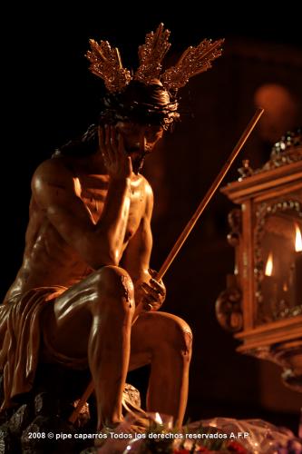 Fotografia de pipe caparros - Galeria Fotografica: Semana Santa de Linares 2006 - Foto: Humildad