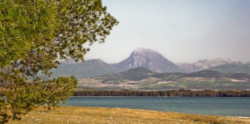 Fotografia de Oficina21 - Galeria Fotografica: Bornos - Foto: Grazalema en la lejania