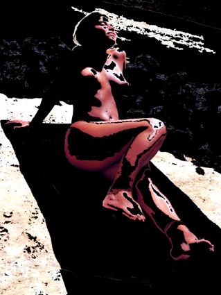 Fotografia de charlie church - Galeria Fotografica: fotospray digital 2007 - Foto: arena y piel