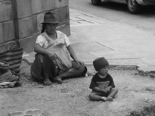 Fotografia de GIANNI - Galeria Fotografica: retratos b & n - Foto: madre e hijo