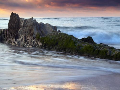 Fotografia de junagore - Galeria Fotografica: Paisajes - Foto: Roca al atardecer