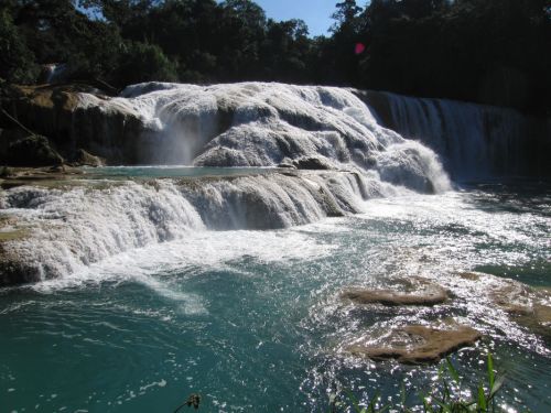 Fotografia de esquel - Galeria Fotografica: Agua Azul, Chiapas. - Foto: 