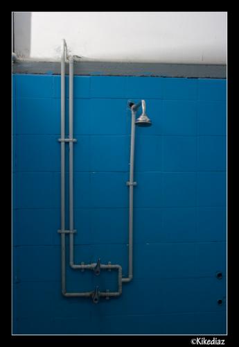 Fotografia de Enrique Diaz - Galeria Fotografica: Polideportivo Antonio Magarios - Foto: Duchas