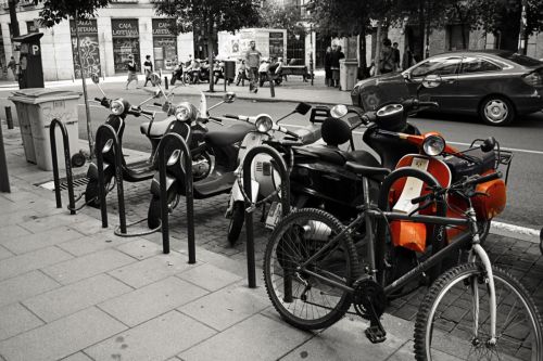 Fotografia de Alejandro - Galeria Fotografica: Ms - Foto: Moto roja