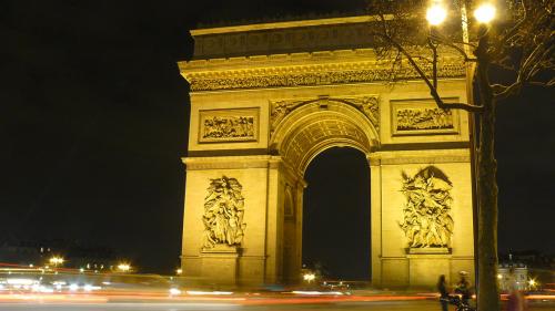 Fotografia de enzo - Galeria Fotografica: paris de nuit - Foto: el arco del triunfo