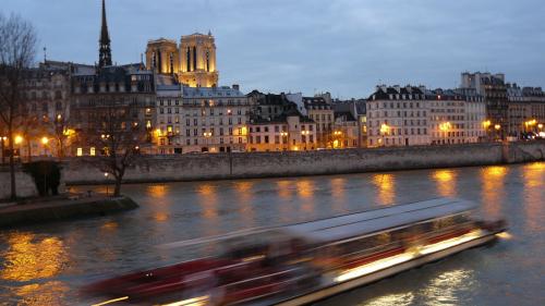 Fotografia de enzo - Galeria Fotografica: paris de nuit - Foto: El rio sena por la noche