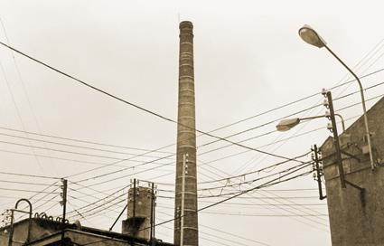 Fotografia de J. A. Carmona - Galeria Fotografica: Xemeneies de Sabadell - Foto: Sanpere Juanico