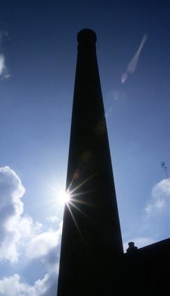 Fotografia de J. A. Carmona - Galeria Fotografica: Xemeneies de Sabadell - Foto: Vila Ciur