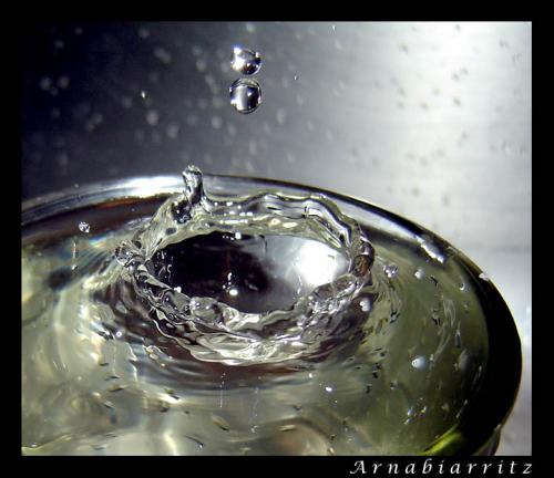 Fotografia de Arnabiarritz - Galeria Fotografica: Gotas de agua - Foto: Gota de agua