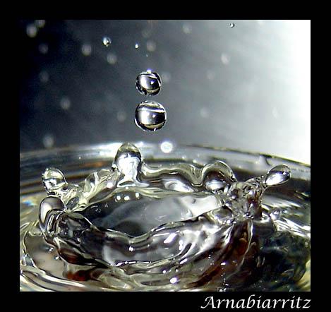 Fotografia de Arnabiarritz - Galeria Fotografica: Gotas de agua - Foto: Gota de agua 5