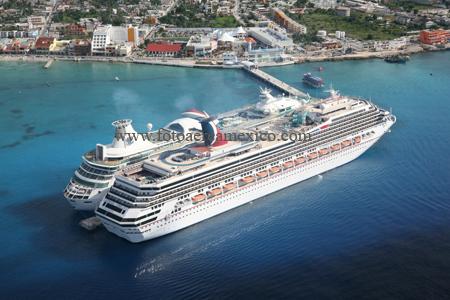 Fotografia de CAP. RICARDO GARRIDO - Galeria Fotografica: FOTO AEREA MEXICO - Foto: COZUMEL