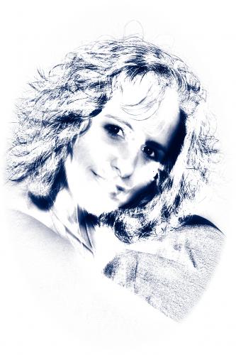 Fotografia de Foto Estudio Arte - Galeria Fotografica: blanco, negro y azul - Foto: 