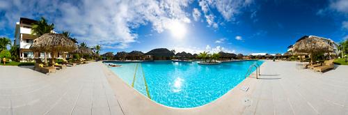 Fotografia de Carlos Porras - Galeria Fotografica: Caribe 360 - Foto: Piscina 01