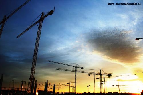 Fotografia de pedro acevedo - Galeria Fotografica: ciudades - Foto: gruas
