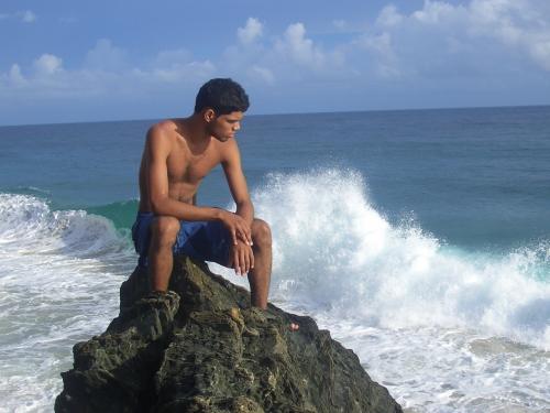 Fotografia de Andres Leonardo - Galeria Fotografica: El Mar - Foto: la fuerza del mar